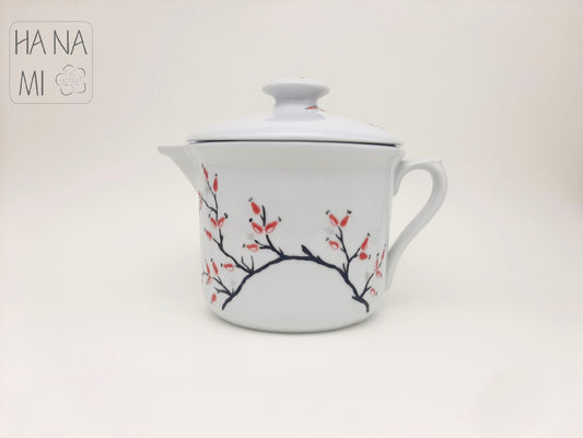 Rosehip tea mug, large, with spout and lid, 900 ml