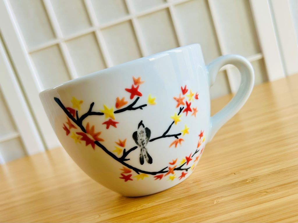 Mug wide "Autumn Evening" 480 ml