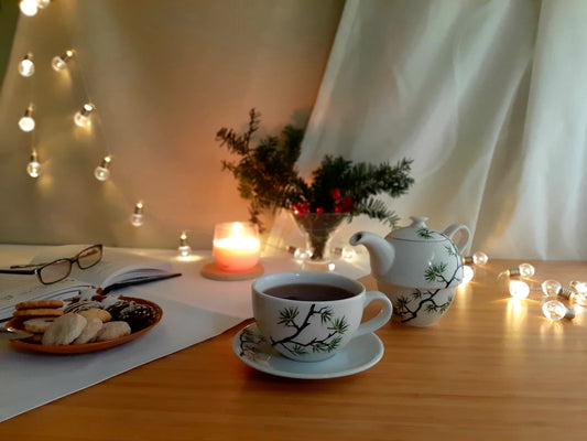 Teeservice „Langlebige Kiefer“