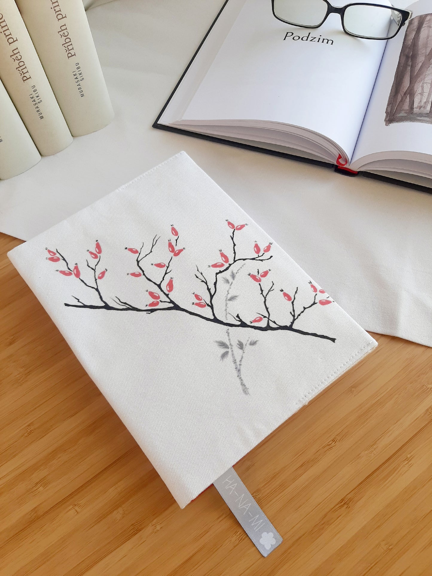 sleeve for the book "Rosehip Tea" small