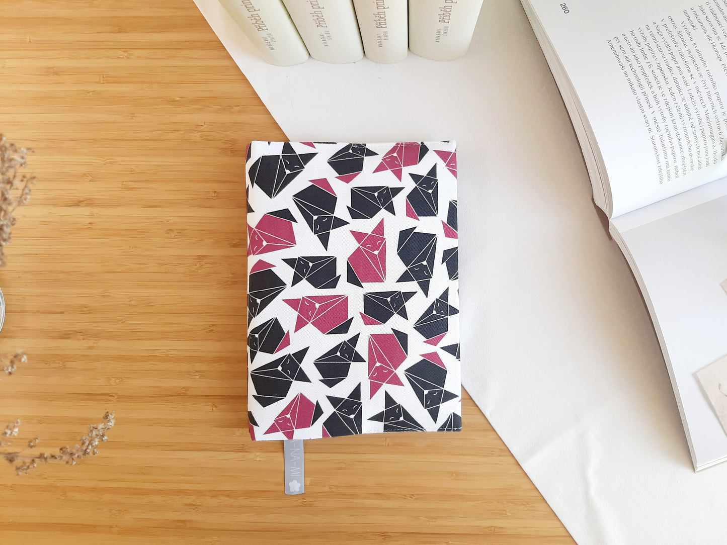 obal na knihu "Origami liška" malý