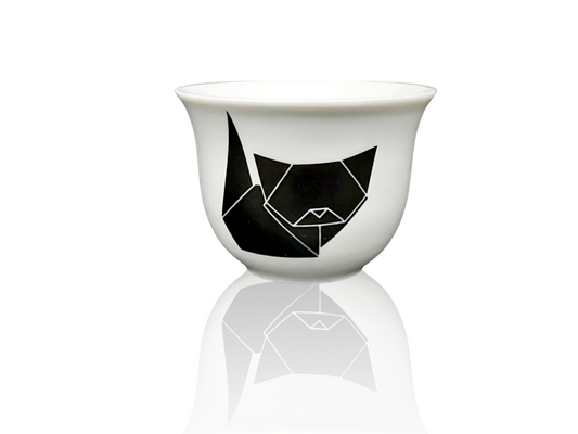 Origami-Katze Sake-/Teetasse 50 ml