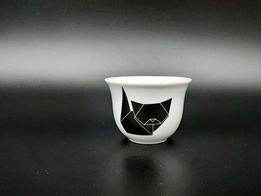 Origami-Katze Sake-/Teetasse 50 ml