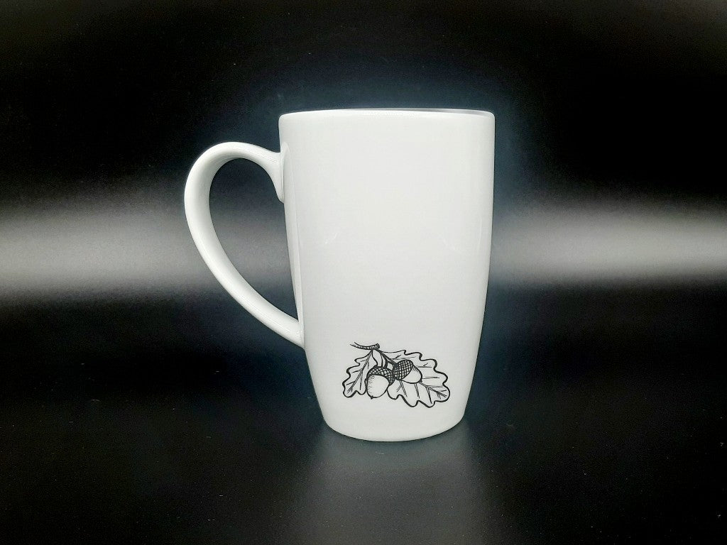 Mug tall "Totoro" B&W 380 ml