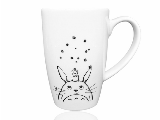 hrnek vysoký "Totoro" B&W 380 ml