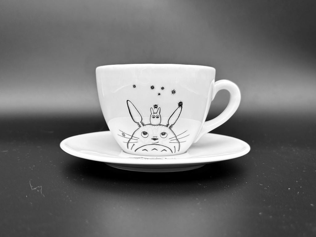 Totoro mug with saucer 200 ml