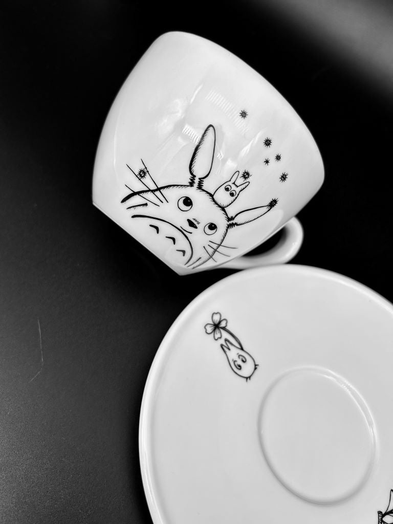 Totoro mug with saucer 200 ml
