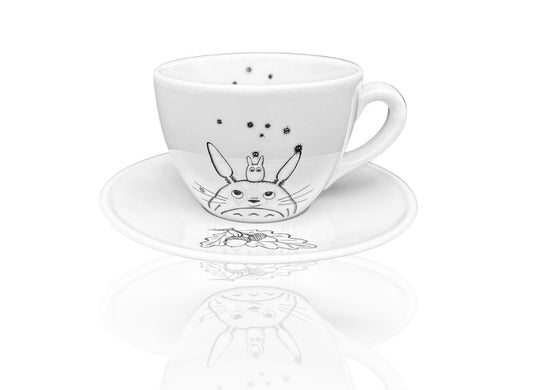 Totoro mug with saucer 200 ml
