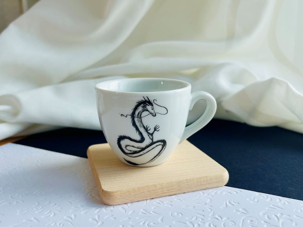 Espressotasse „Drache“ 90 ml