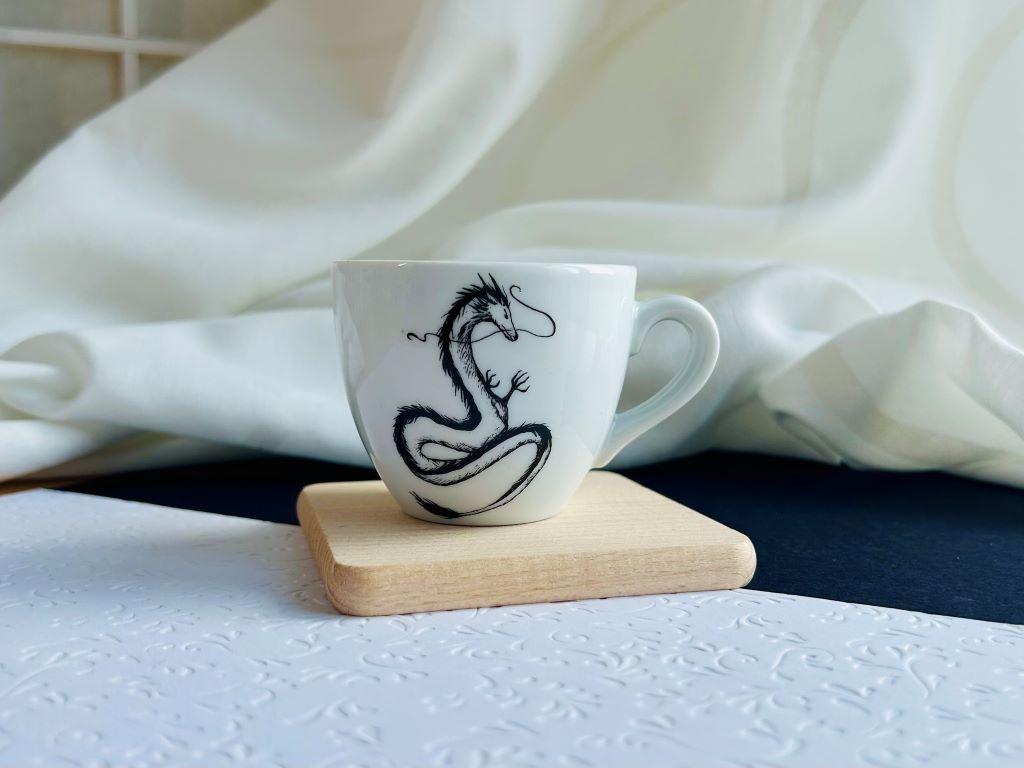 Espressotasse „Drache“ 90 ml