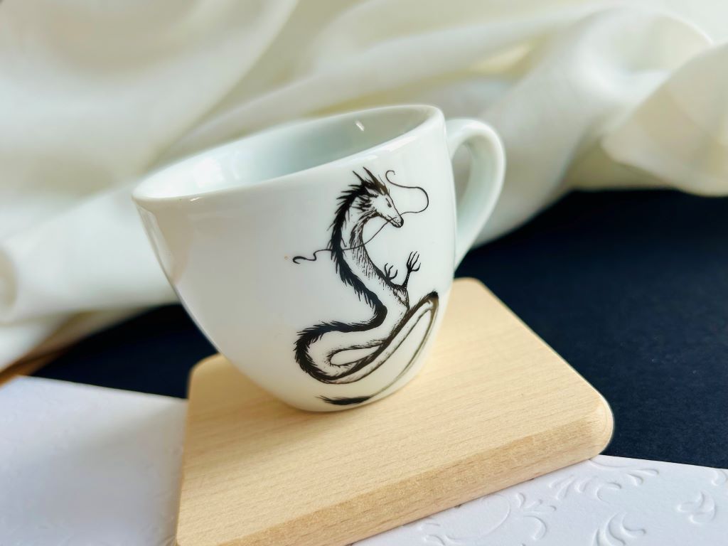 Espressotasse „Drache“ 90 ml