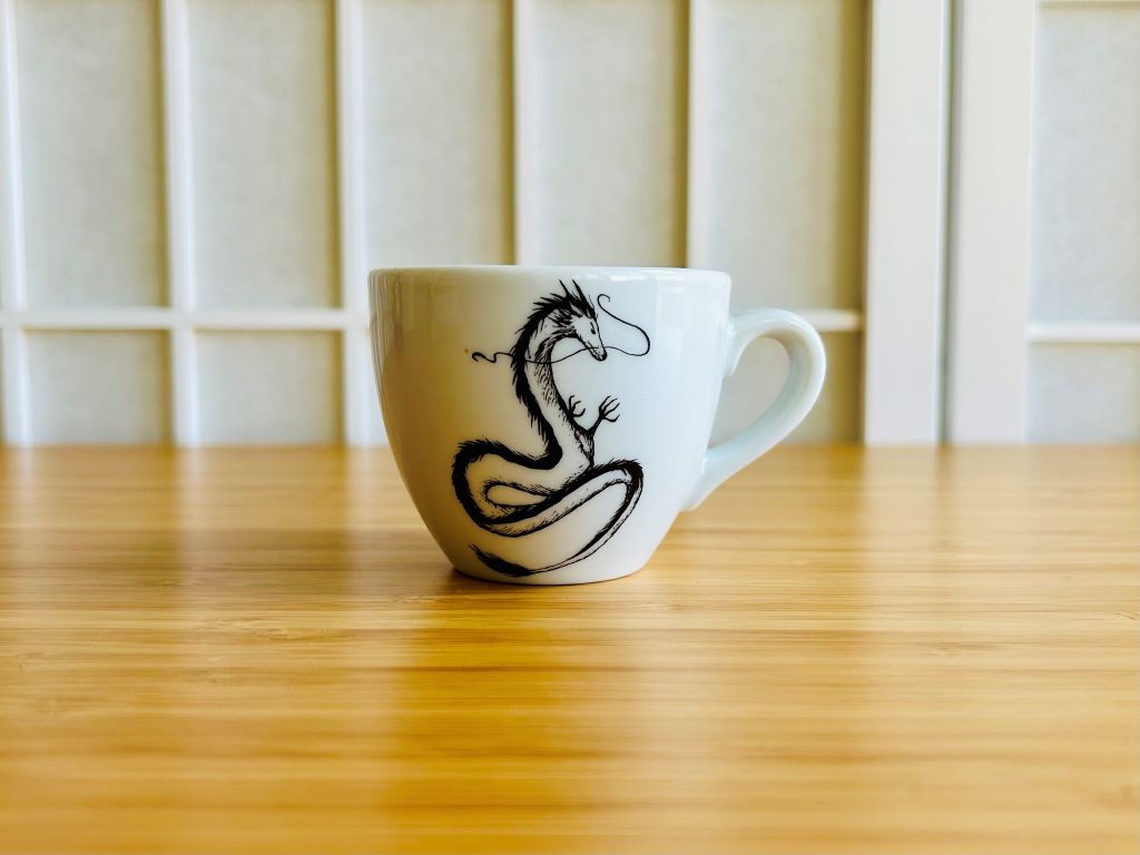 Espressotasse „Drache“ 90 ml