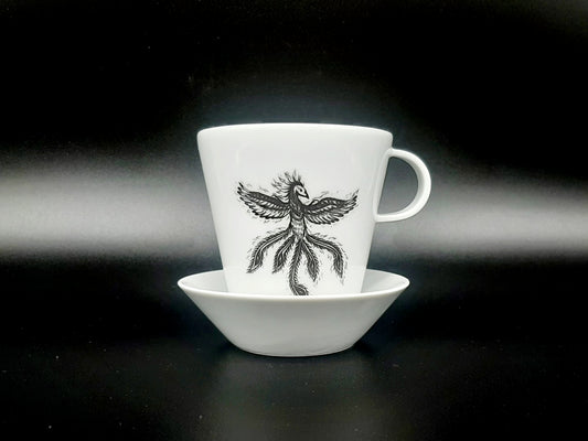 Cup and Saucer "Phoenix" 200 ml