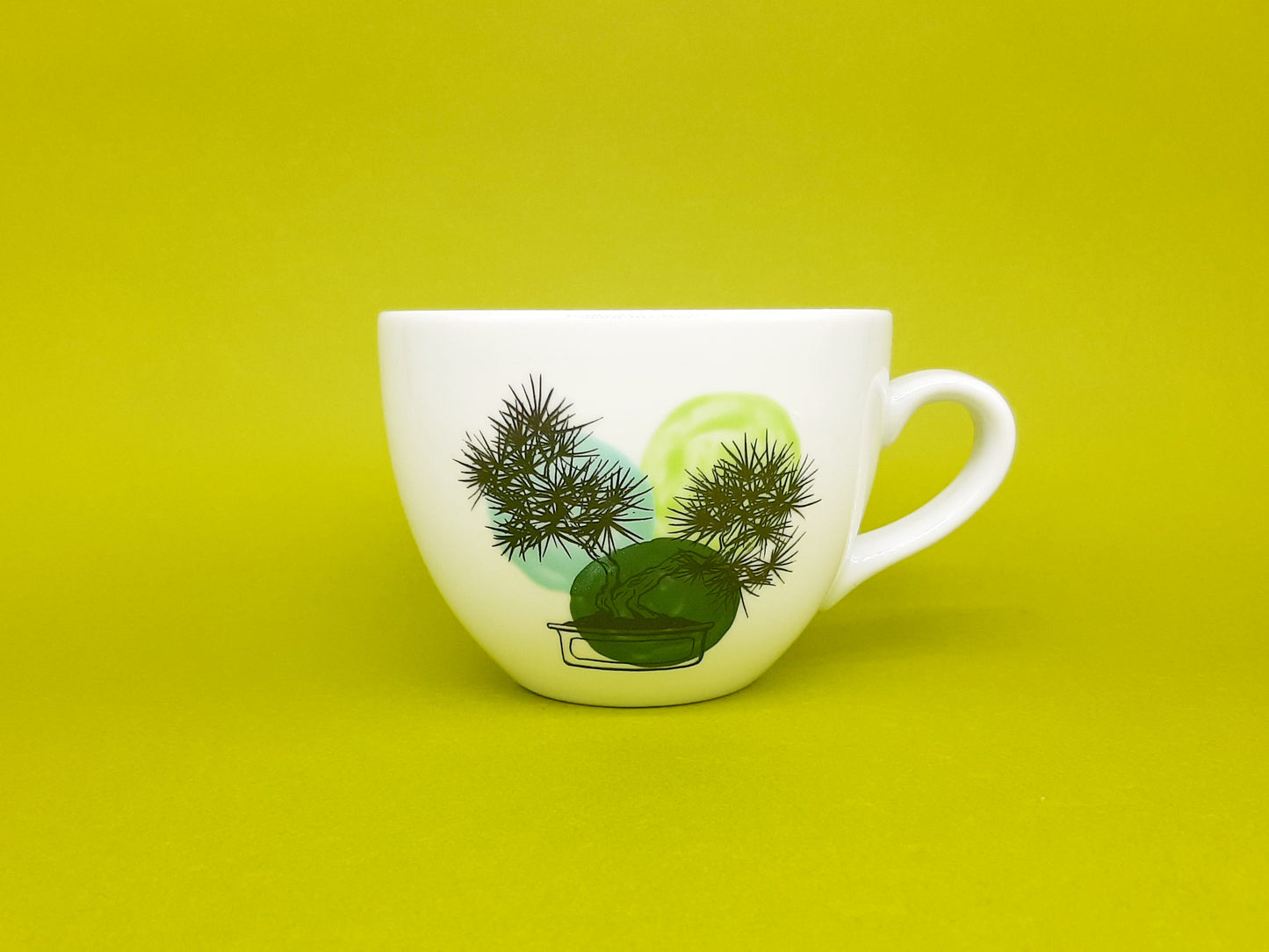 Mug wide "Bonsai lover" colored 480 ml
