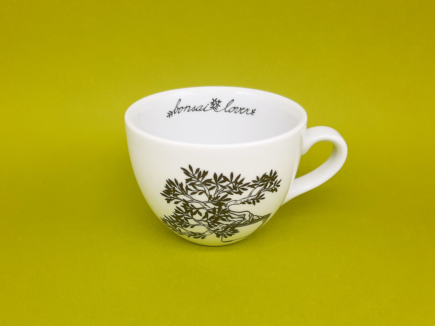 Mug wide "Bonsai lover" 480 ml