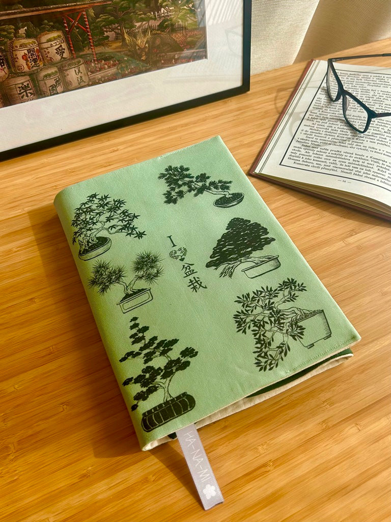 obal na knihu "Bonsai lover" velký