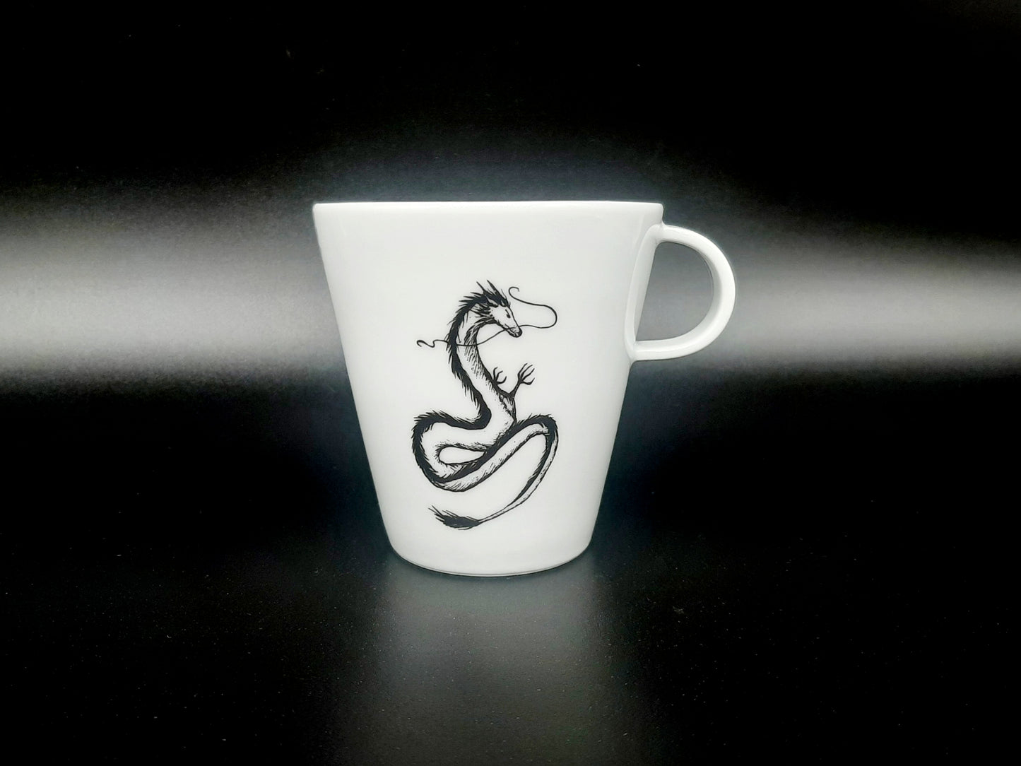 Dragon cup and saucer, 200 ml