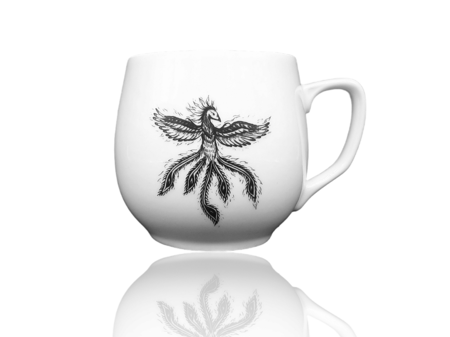 Mug "Fénix" B&W 300 ml