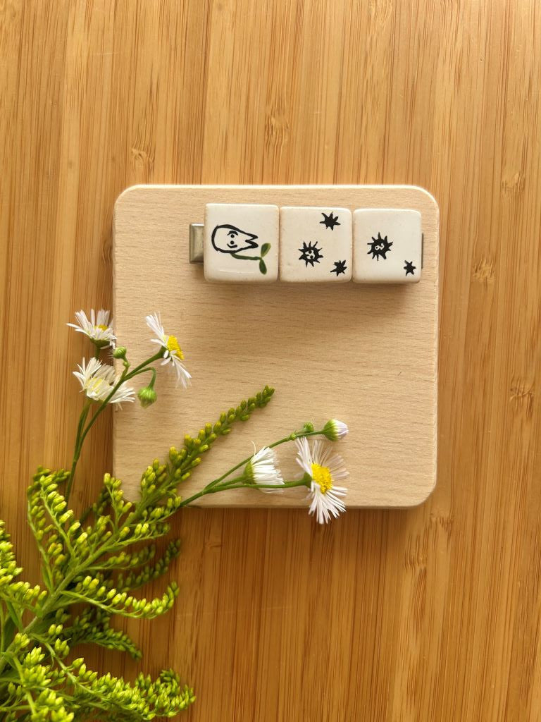 ceramic buckle "Totoro"