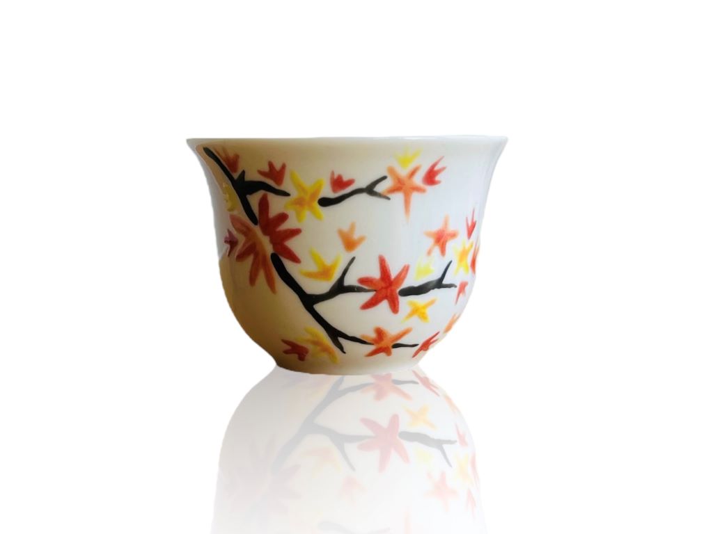 Sake and tea cup "Autumn Evening" 50 ml