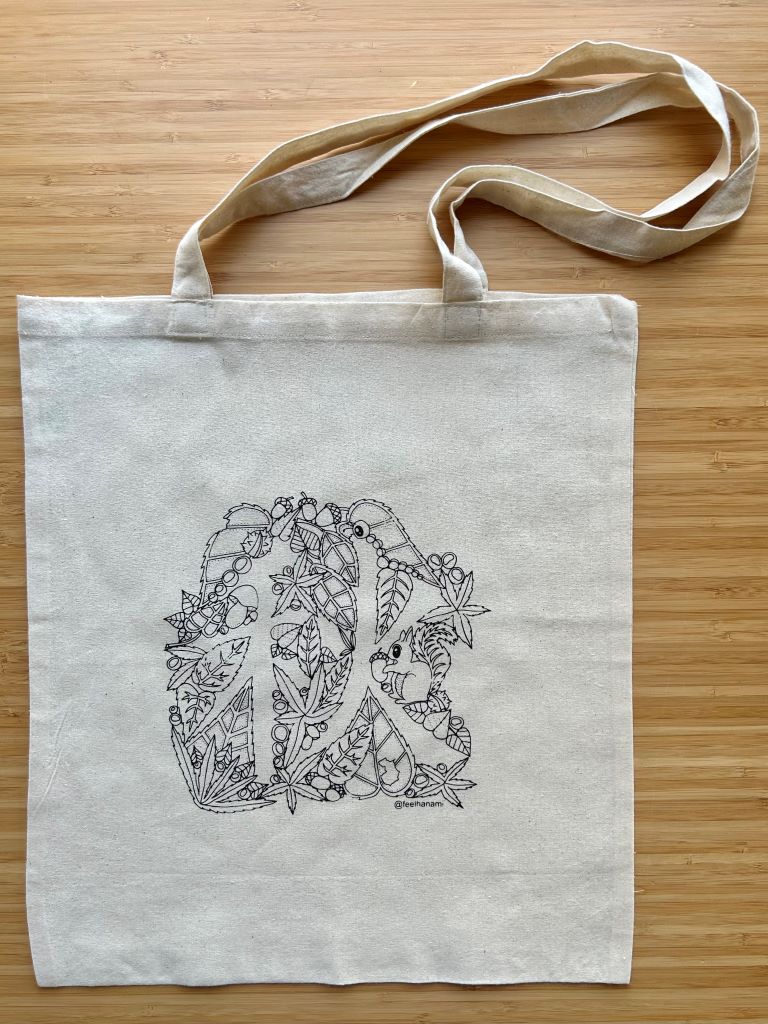 Große Tasche "JAHRESZEITEN"
