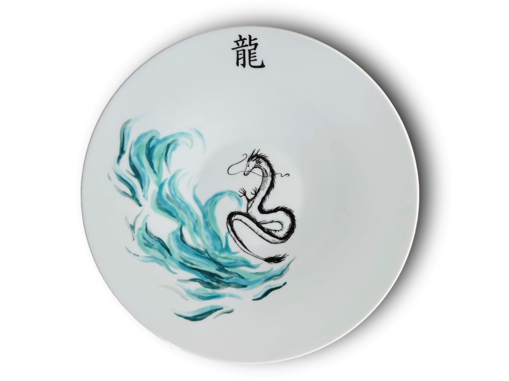 talíř servírovací "Drak" průměr 28 cm