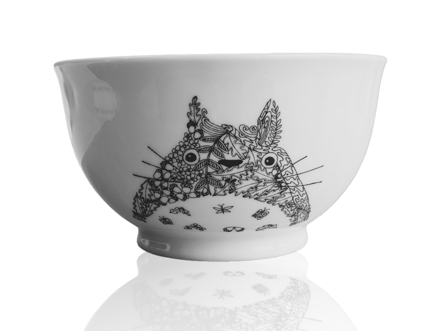 Schale rund „Totoro Ausmalbild“ 400 ml