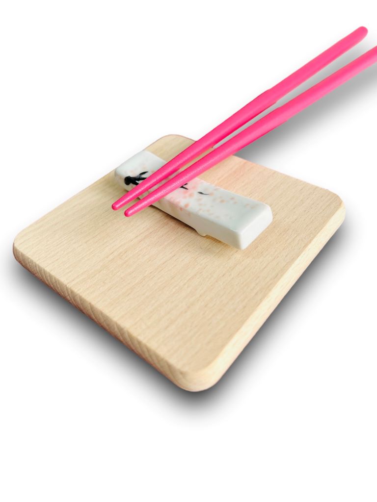 chopstick rest "Morning under the Sakura" 6x1.5 cm