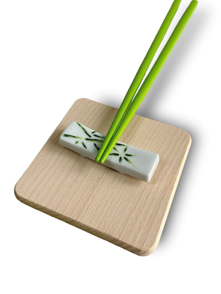 Chopstick rest "Bamboo Grove" 6x1.5 cm