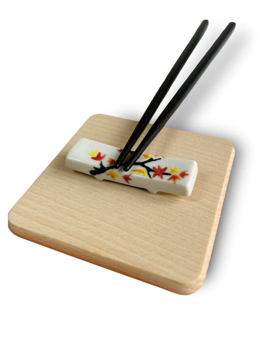 chopstick rest "Autumn Evening" 6x1.5 cm