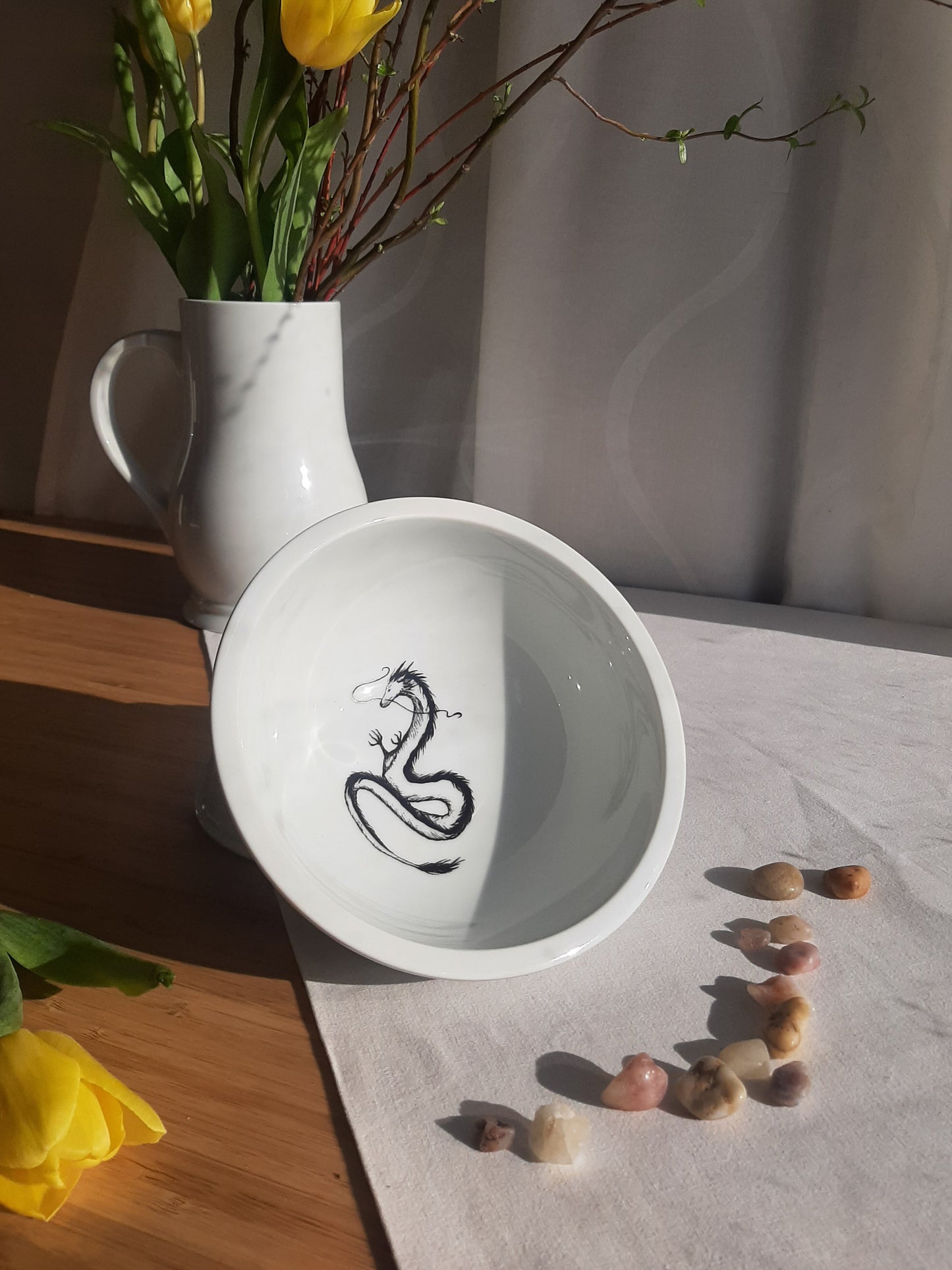 Large bowl "Dragon" diameter 16 cm