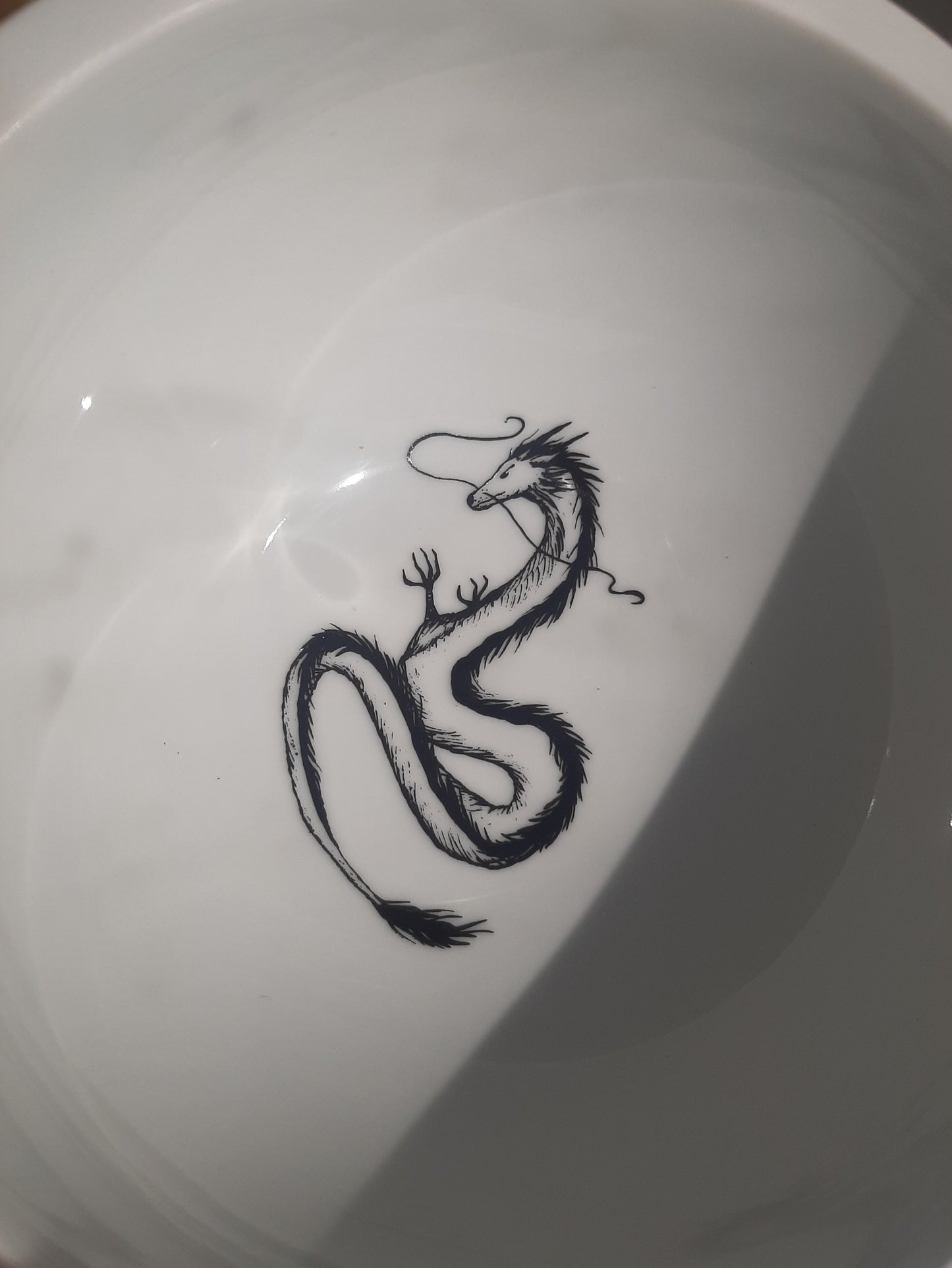 Large bowl "Dragon" diameter 16 cm