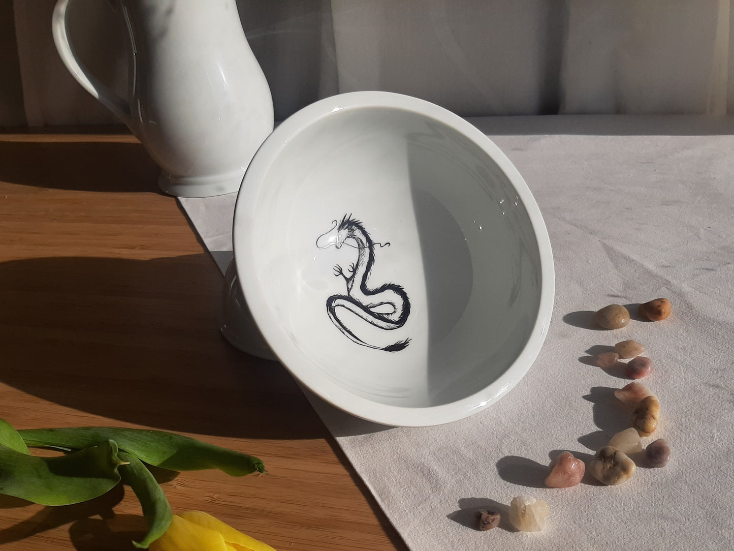 Large bowl "Dragon" diameter 16 cm