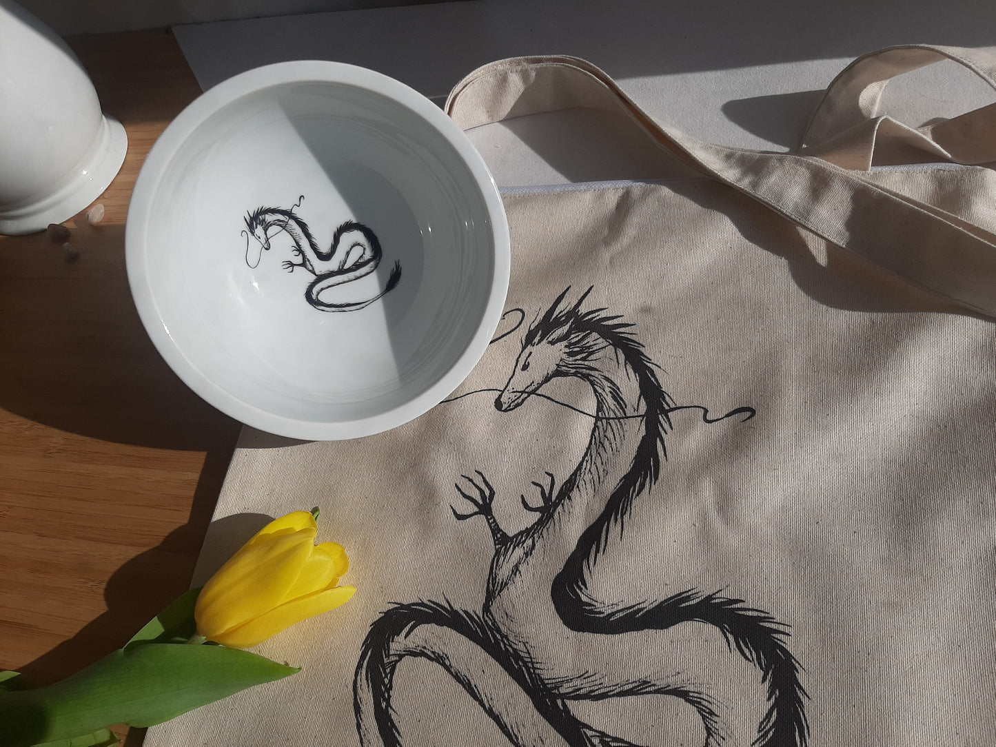 Large bowl "Dragon" diameter 16 cm