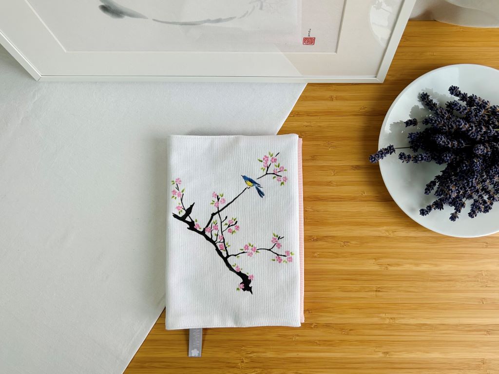 book cover "Bird on a Cherry Blossom" small