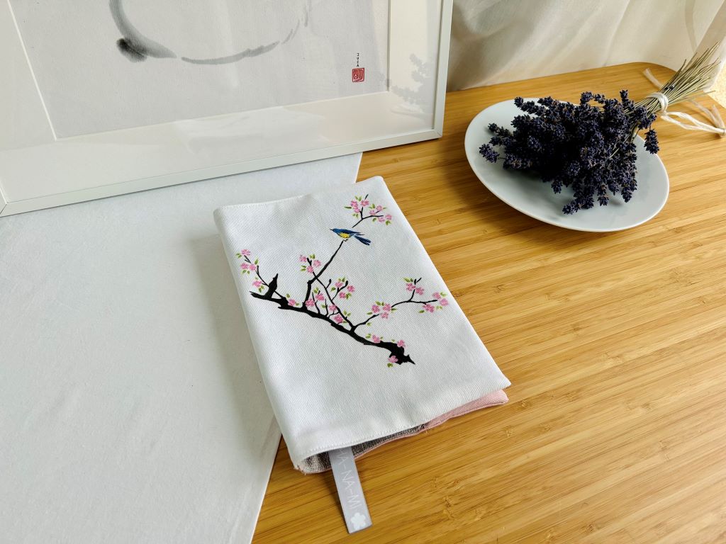 book cover "Bird on a Cherry Blossom" small