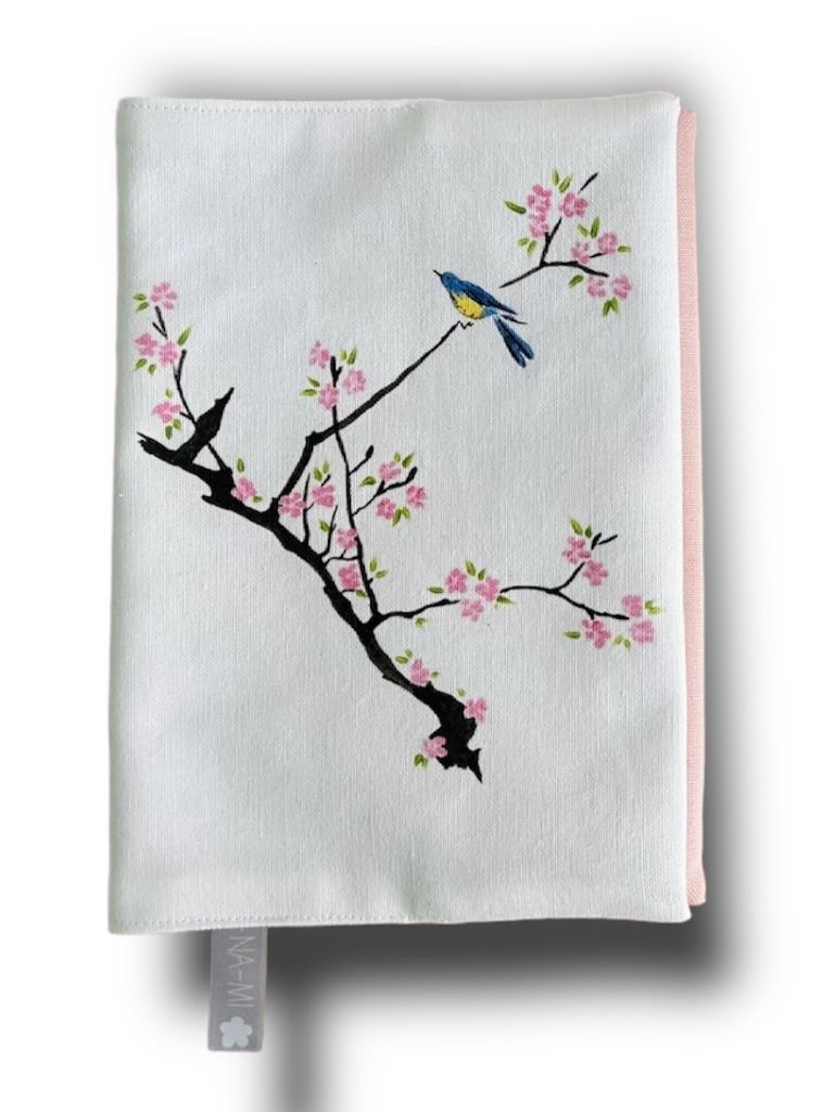 book cover "Bird on a Cherry Blossom" small