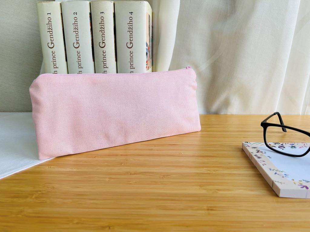 Pencil case "Bird on a cherry blossom"