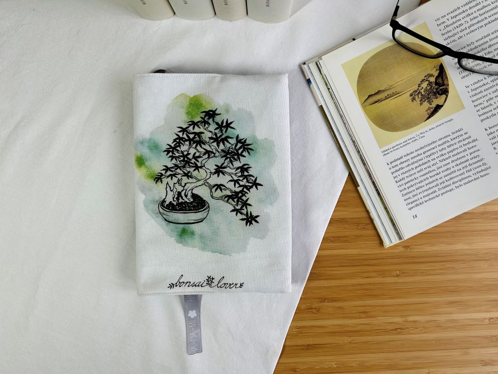 obal na knihu "Bonsai lover" malý