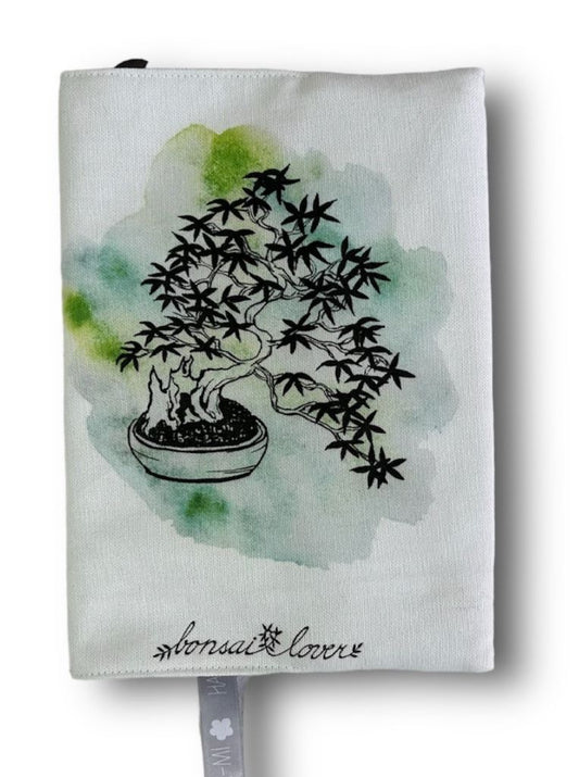 Einband für das Buch „Bonsai-Liebhaber“, klein