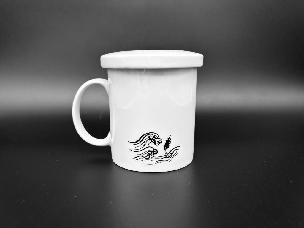 "Dragon" mug with infuser and lid 300 ml
