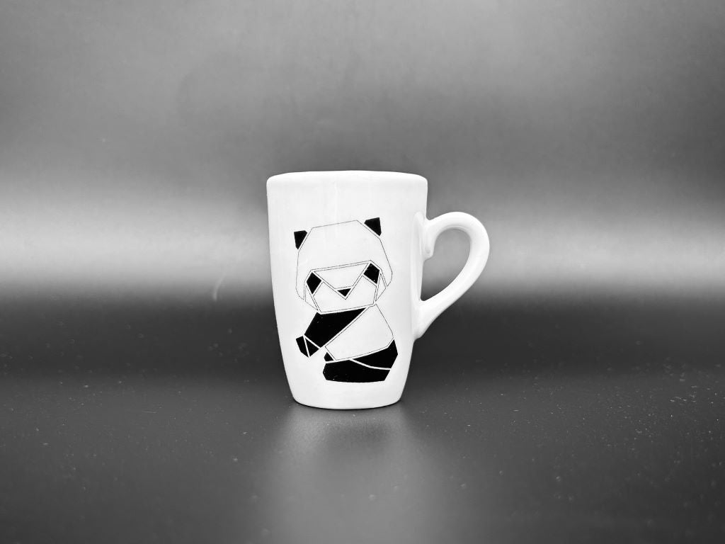 hrneček na espresso "Origami panda" 90 ml