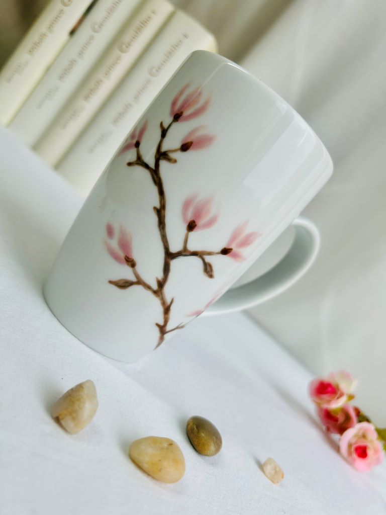 Tall mug "Scent of a Spring Dream" 380 ml