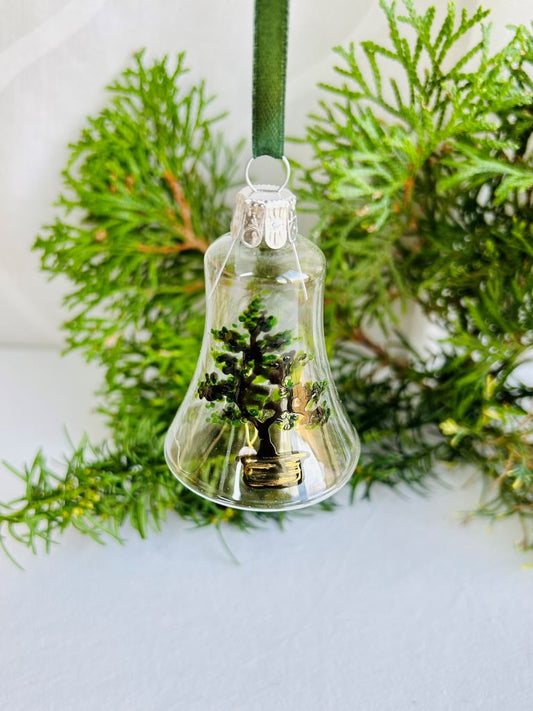 Weihnachtsglöckchen „Bonsai-Liebhaber“ 7 cm