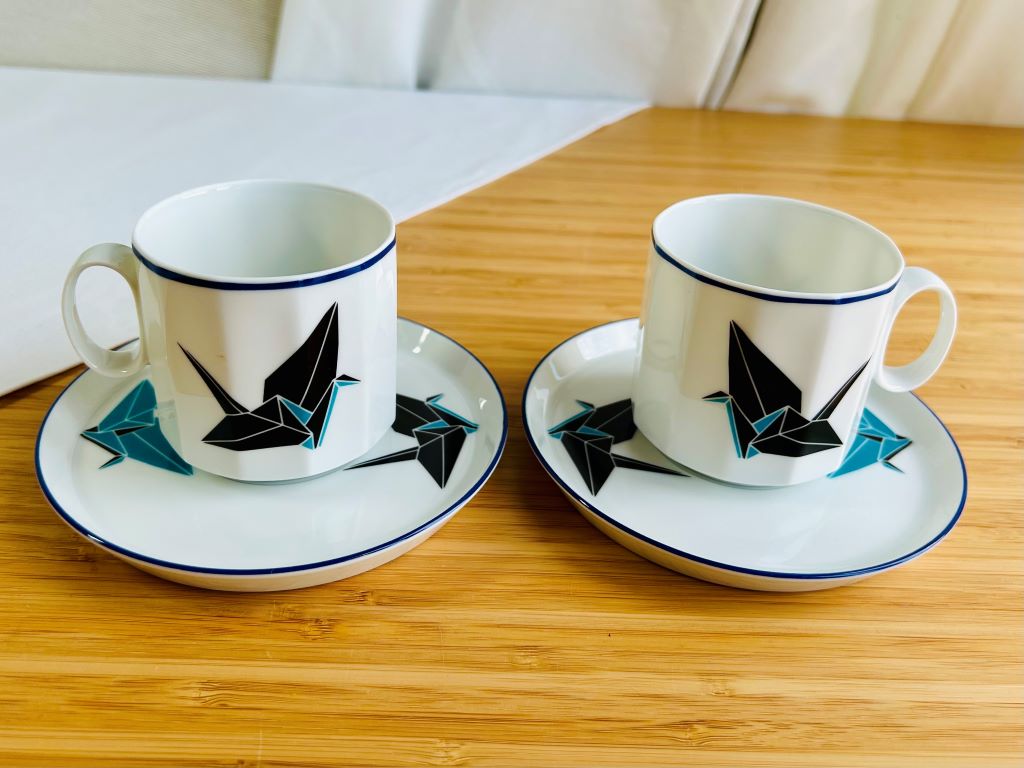 Vintage Tea Set "Origami Crane" Rosenthal