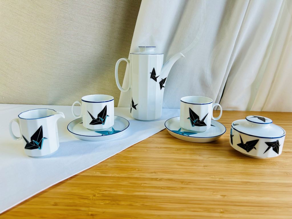 Vintage Tea Set "Origami Crane" Rosenthal
