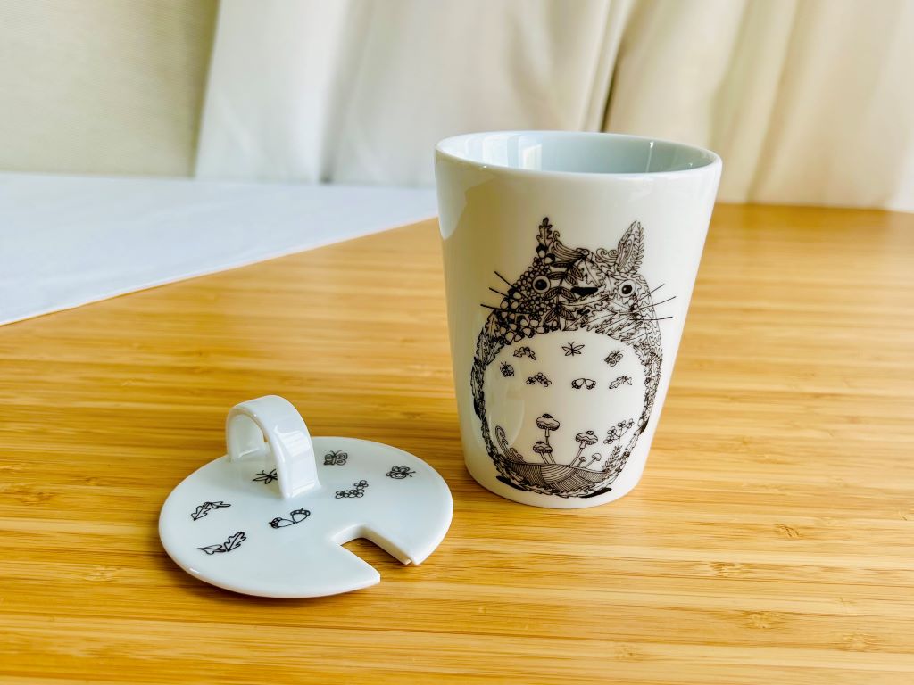 "Totoro" coffee set + free spoon