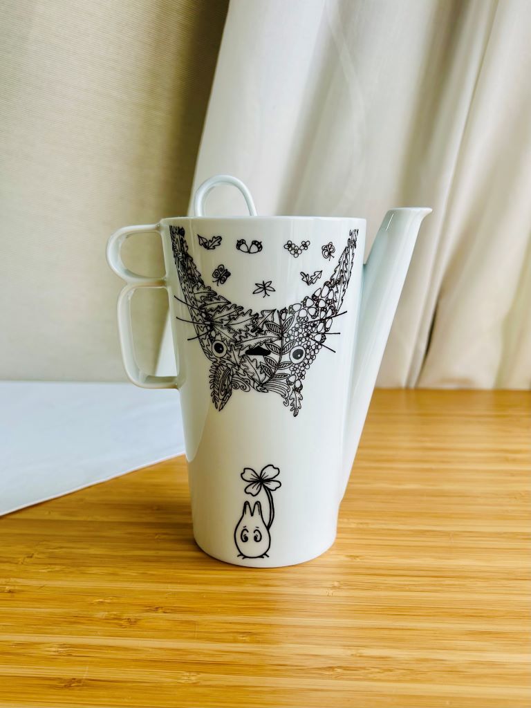 "Totoro" coffee set + free spoon