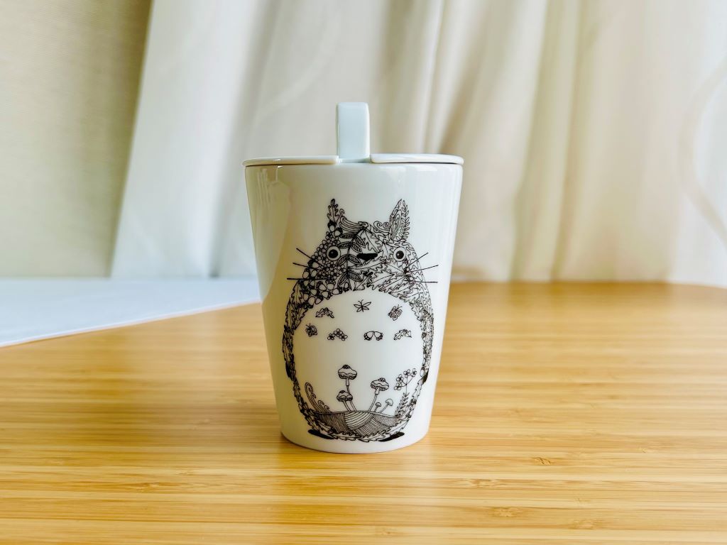 "Totoro" coffee set + free spoon