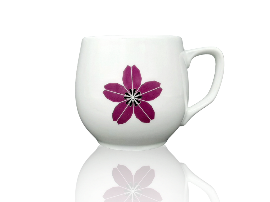 Mug "Origami FLORAL" 300 ml
